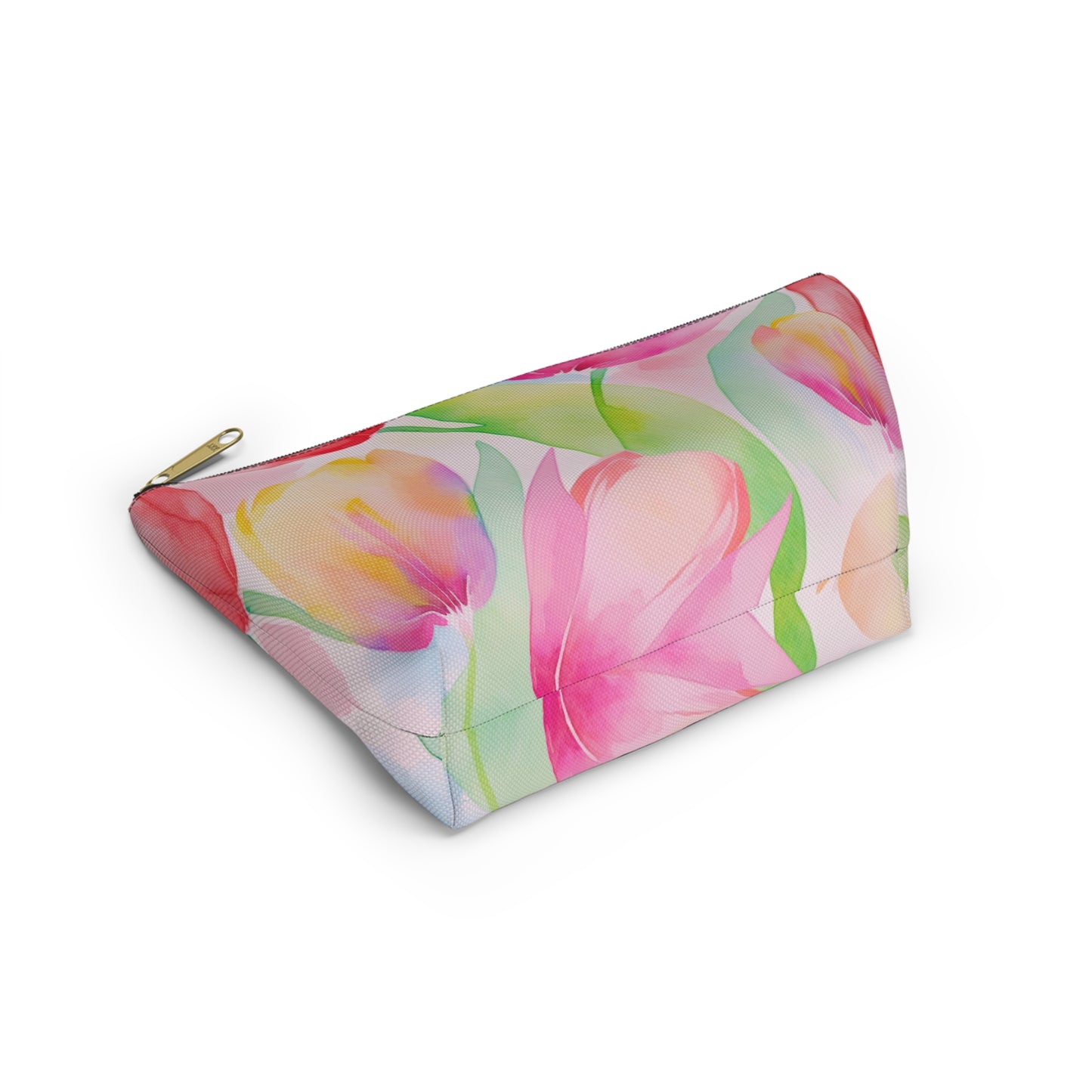 Through the Tulips Accessory Pouch w T-bottom