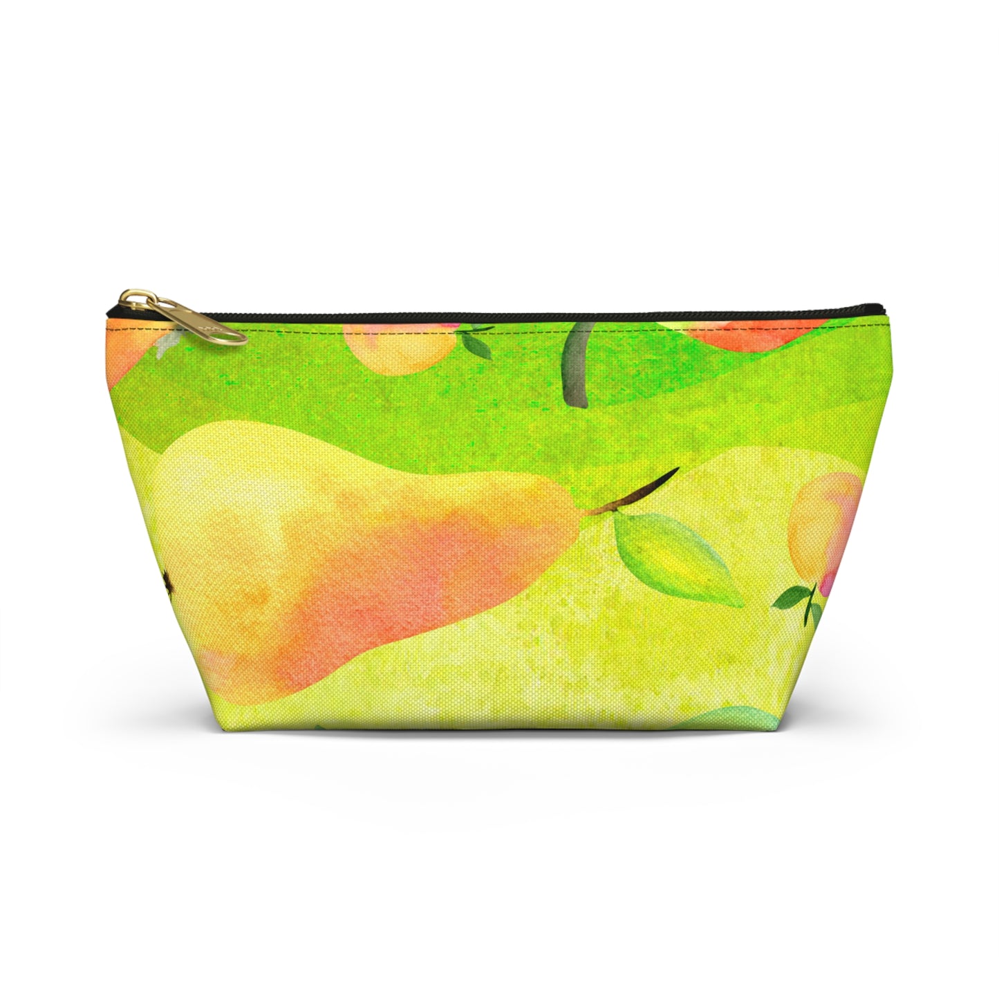 Pears & Apples Accessory Pouch w T-bottom