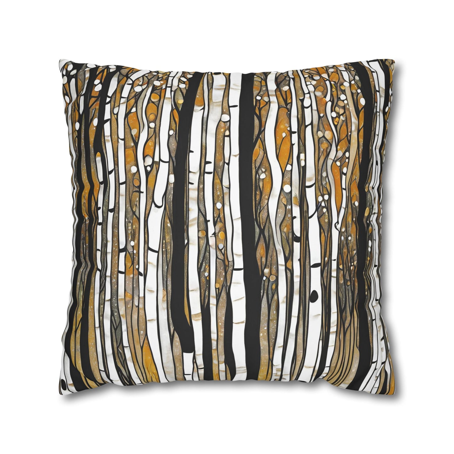 Birch Life Square Poly Canvas Pillowcase