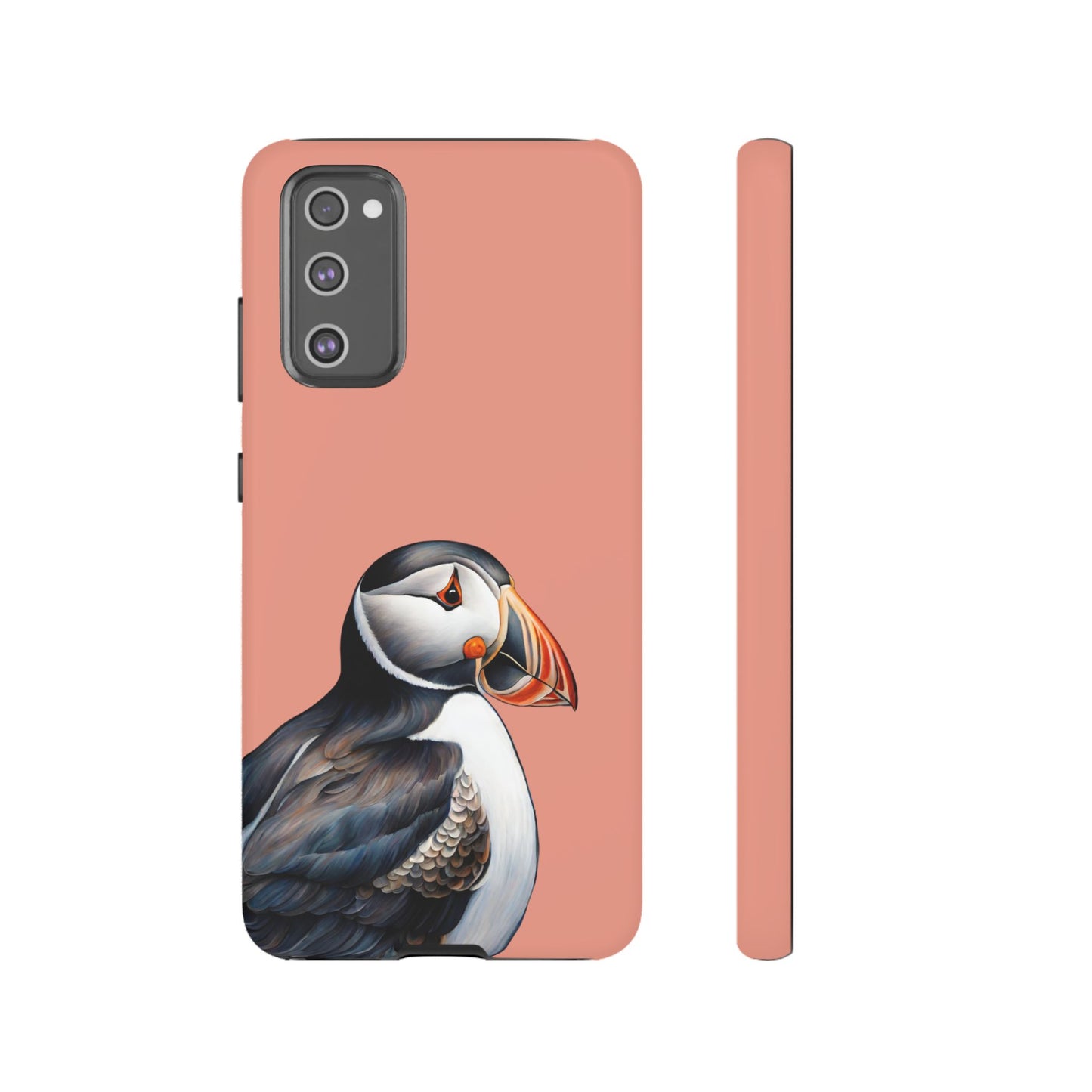 Puffin Wildlife iPhone Samsung Galaxy Google Pixel Tough Cases