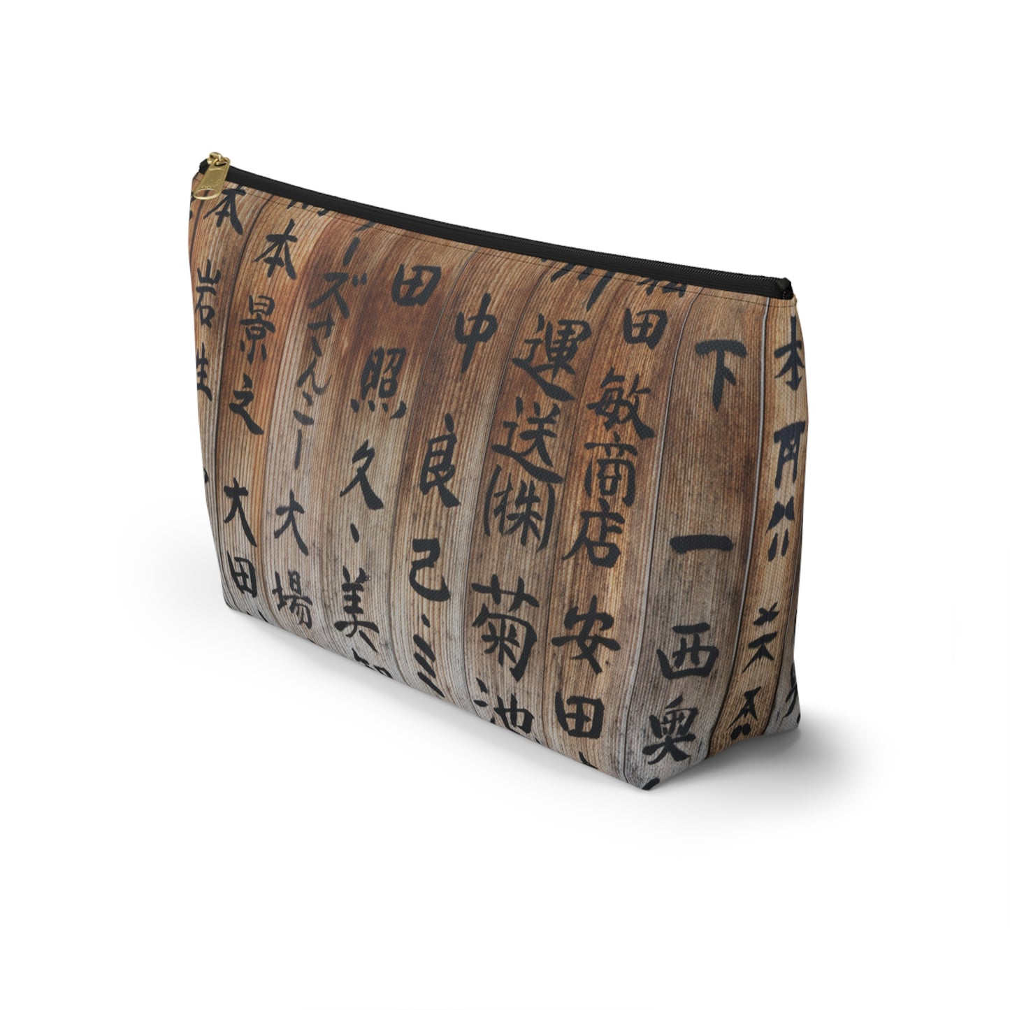 Kanji Accessory Pouch w T-bottom