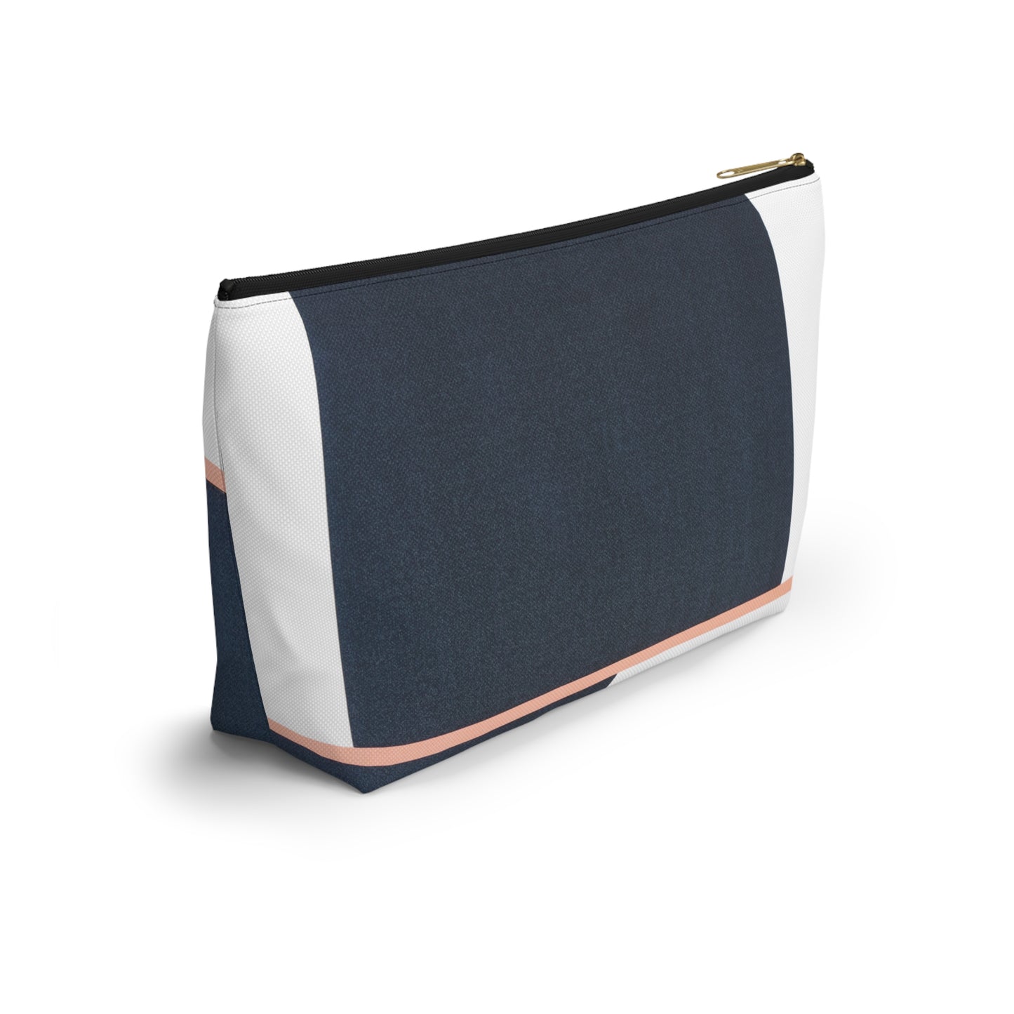 Modern Nautical Accessory Pouch w T-bottom