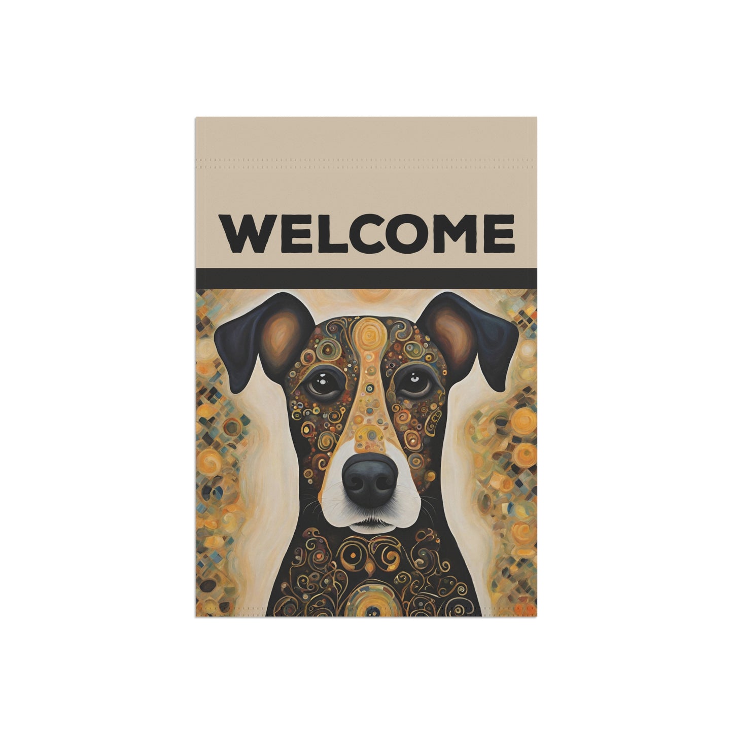 Albert Welcome 2-Sided Garden & House Flag/Banner