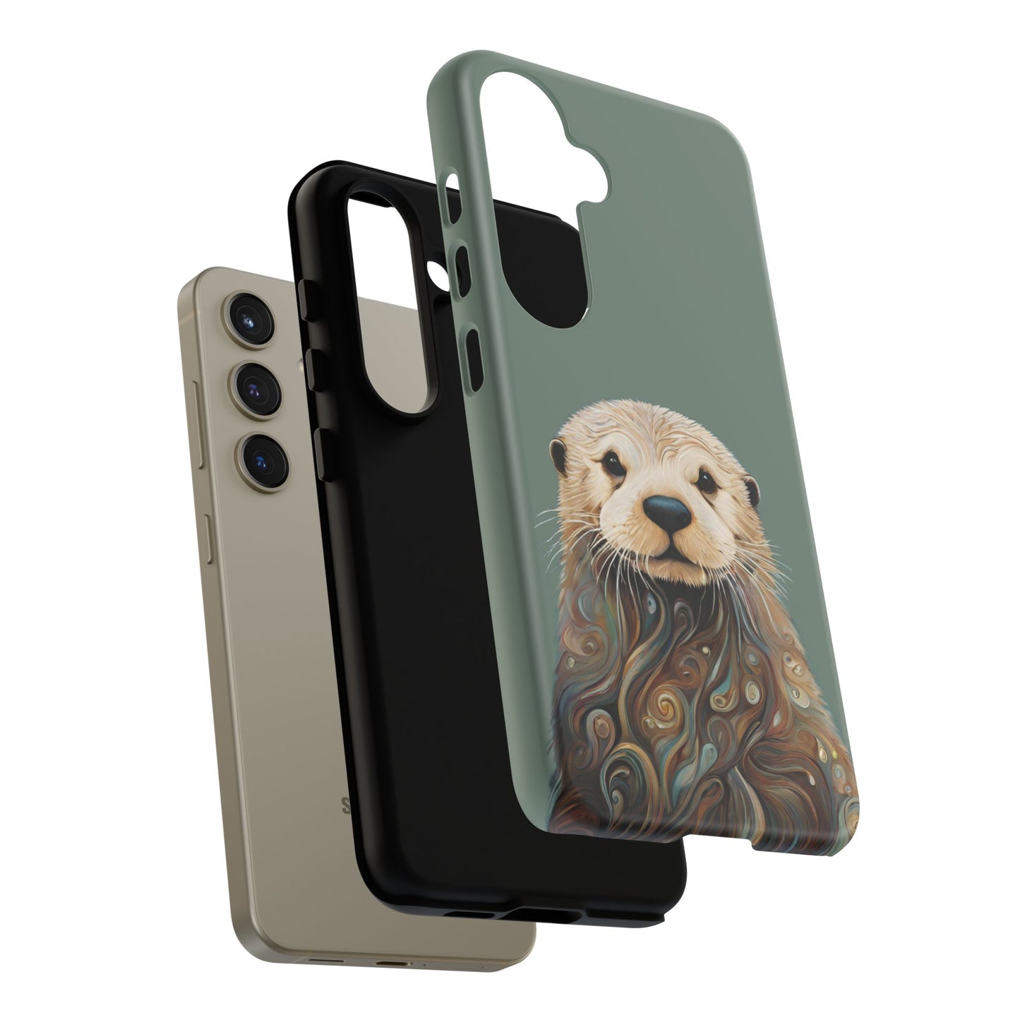 Otter Wildlife iPhone Samsung Galaxy Google Pixel Tough Cases