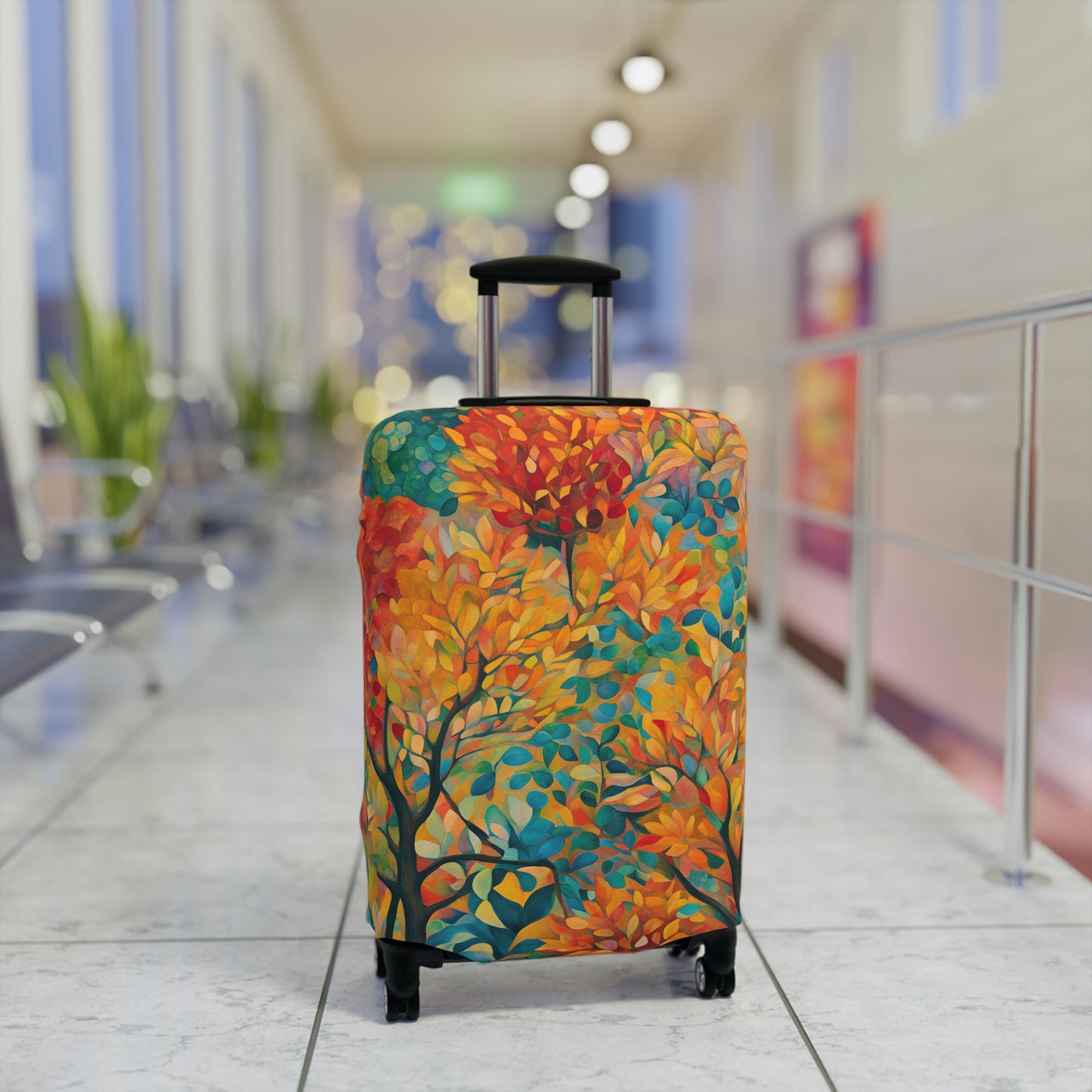 Autumn Foliage Luggage Cover