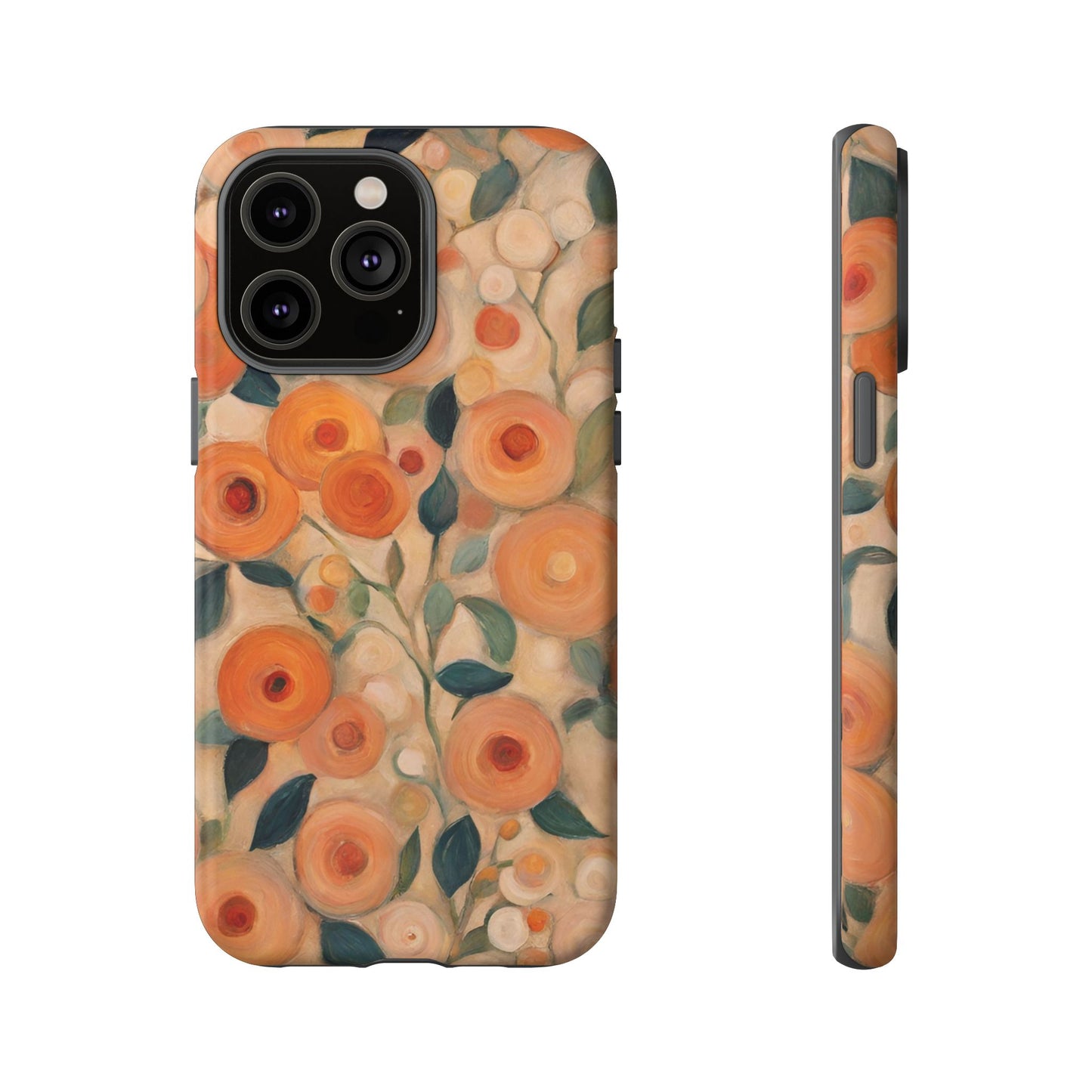 Citrus Floral iPhone Samsung Galaxy Google Pixel Tough Cases