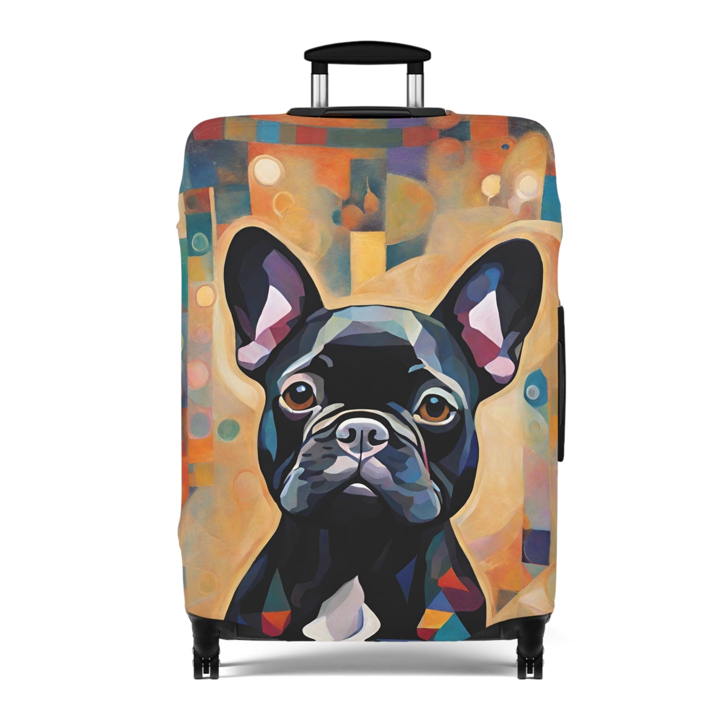 Funky French Bulldog Luggage Cover