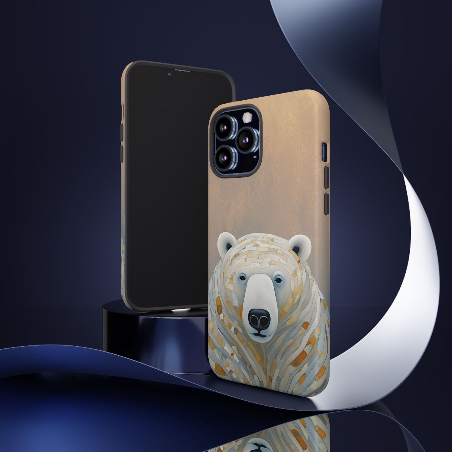 Polar Bear Wildlife iPhone Samsung Galaxy Google Pixel Tough Cases