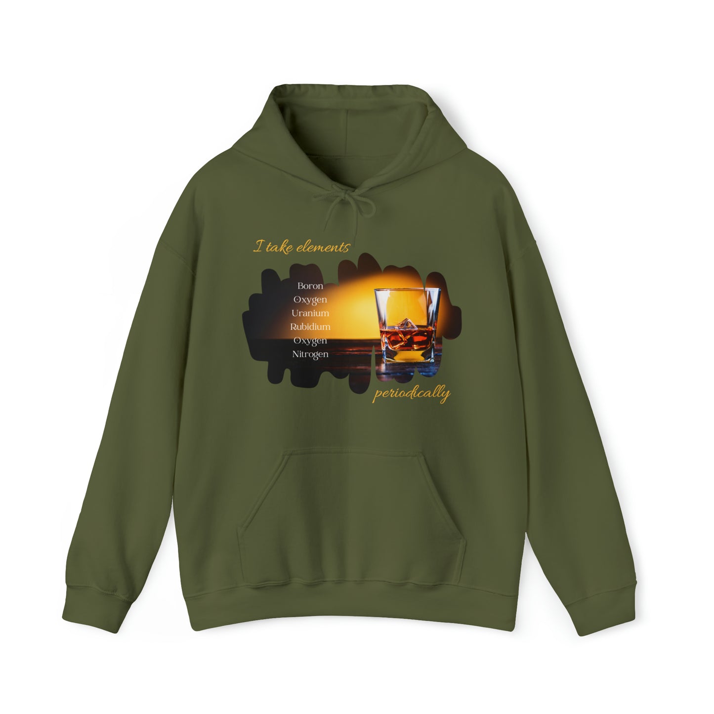 Bourbon Elements Unisex Heavy Blend™ Hooded Sweatshirt