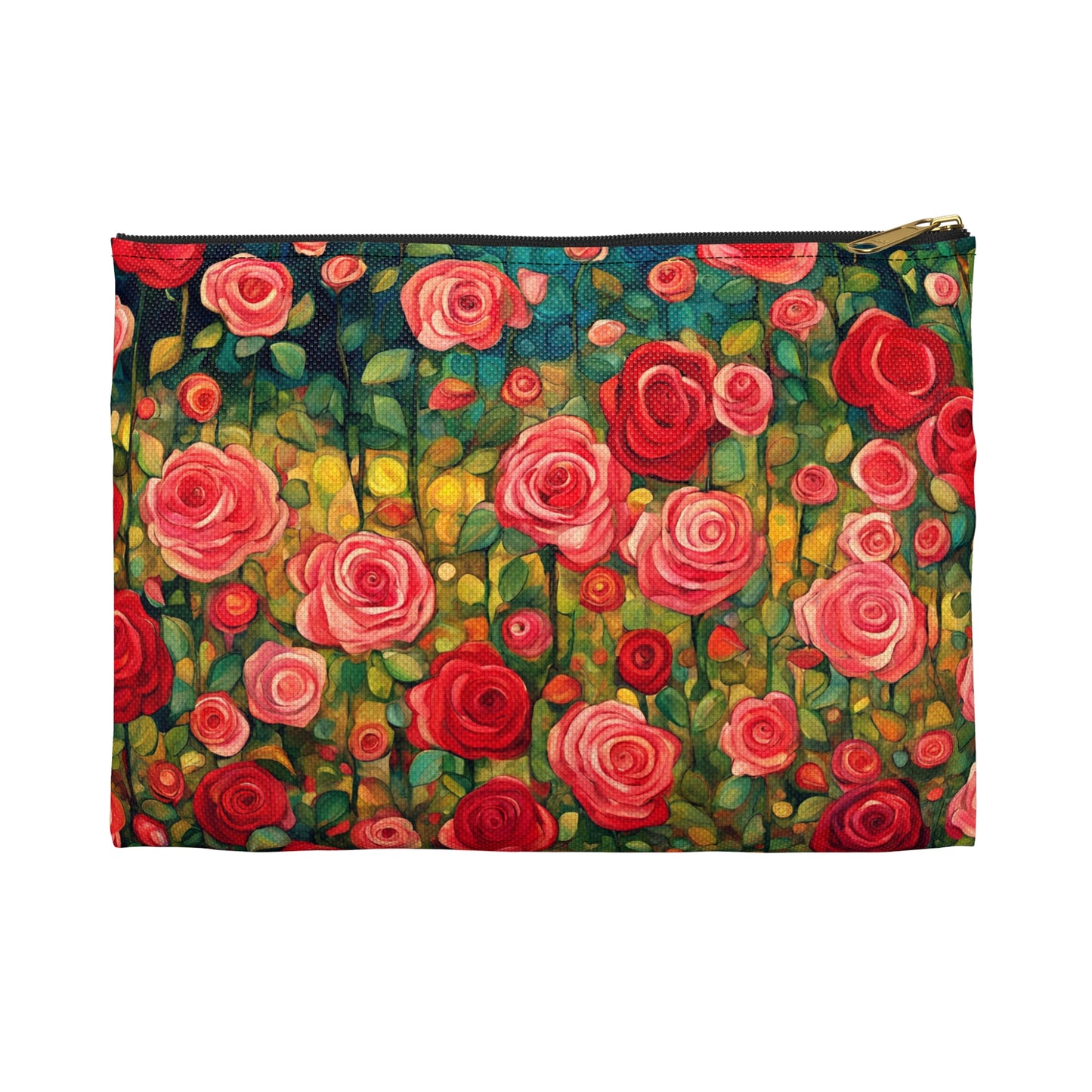 Wall of Roses Accessory Pouch