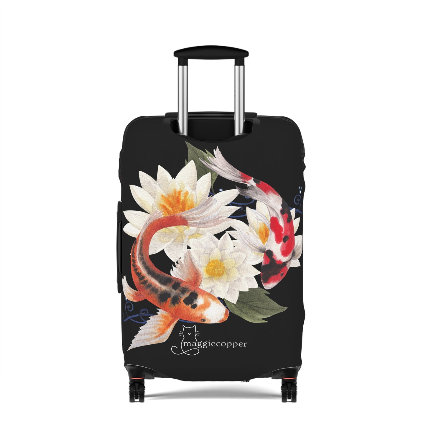 Koi Fish Duo Luggage Cover