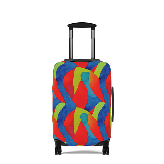 Obvious Bright Abstract Luggage Cover