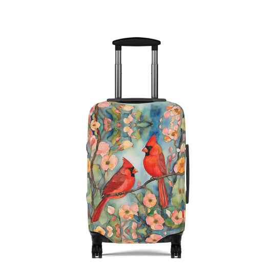 Spring Cardinals Luggage Cover