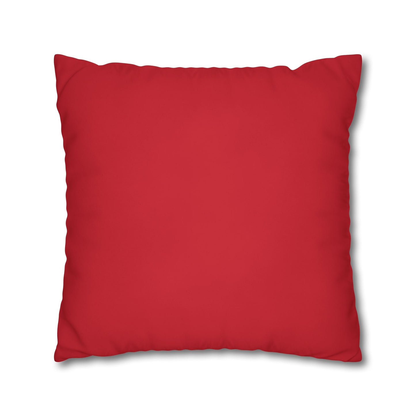 All Wrapped Up Holiday Square Poly Canvas Pillowcase