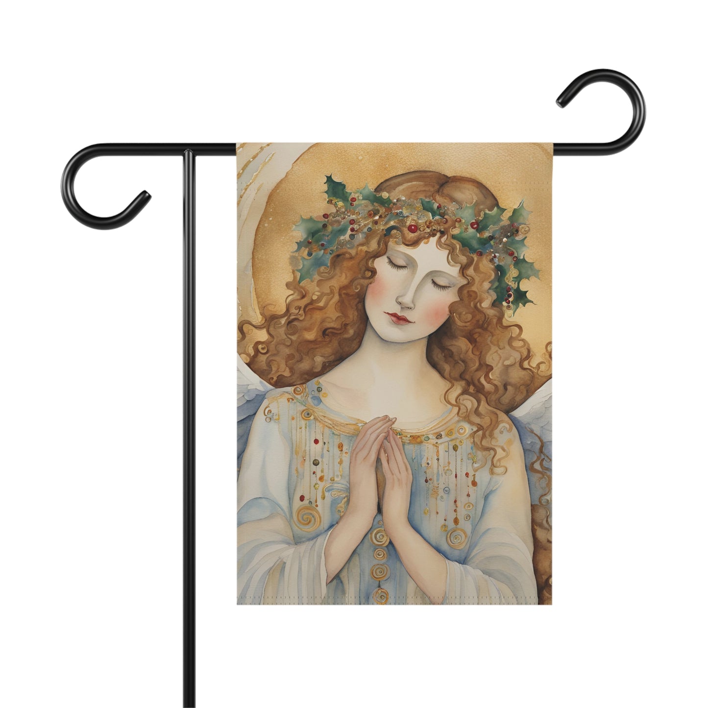 Guardian Angel 2-Sided Garden & House Flag/Banner