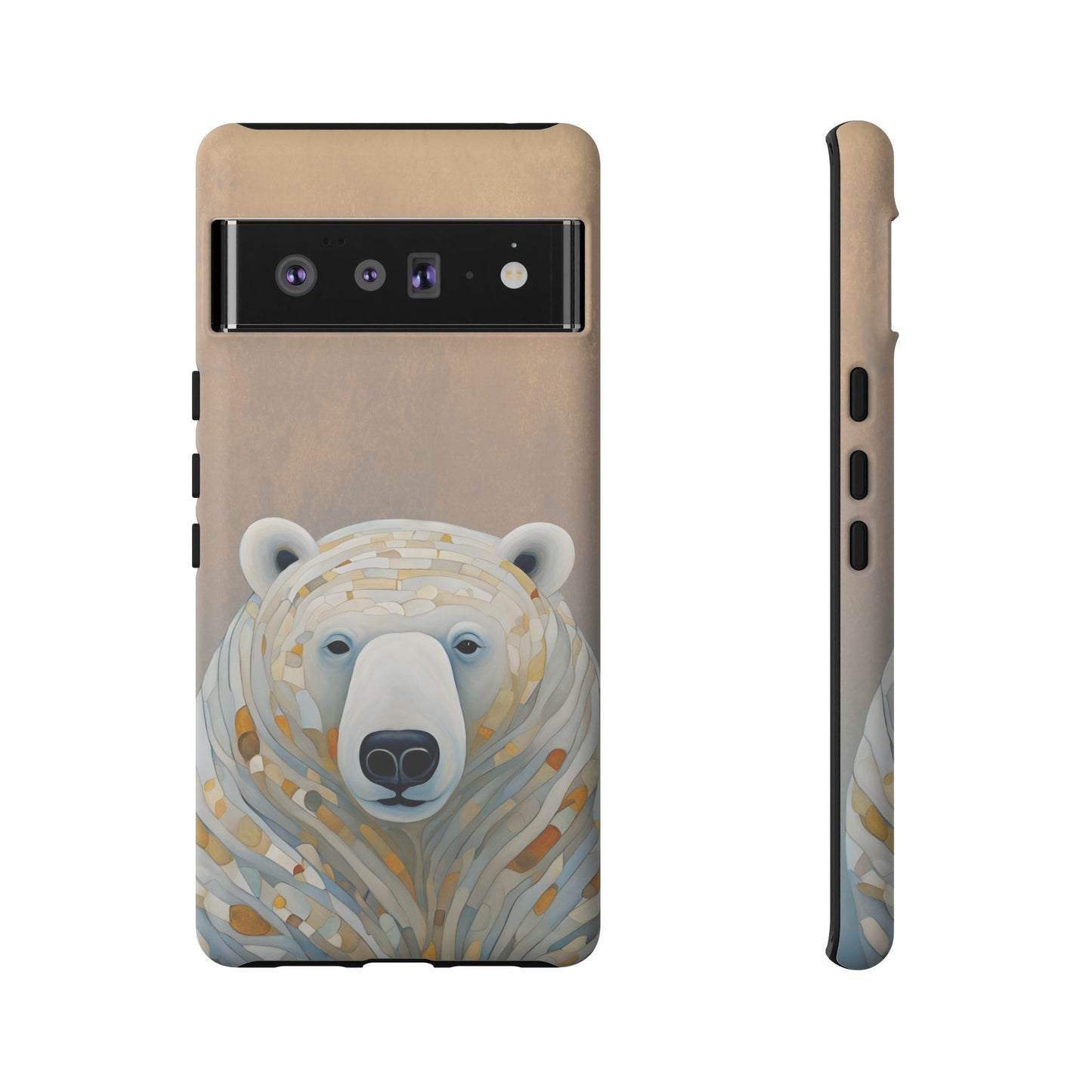 Polar Bear Wildlife iPhone Samsung Galaxy Google Pixel Tough Cases