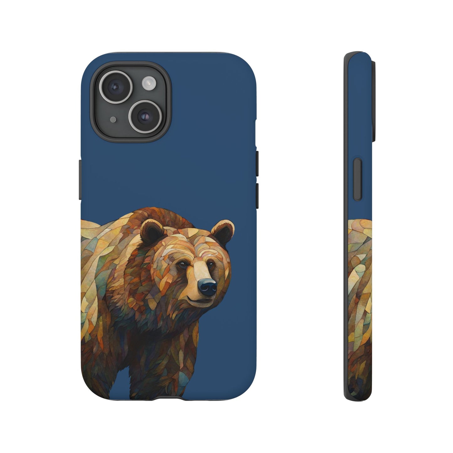 Grizzly Wildlife iPhone Samsung Galaxy Google Pixel Tough Cases