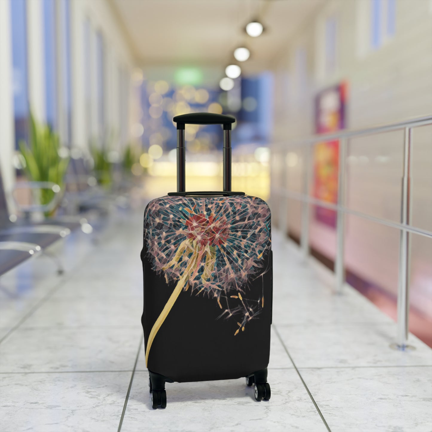 Dandelion Puffball Luggage Cover