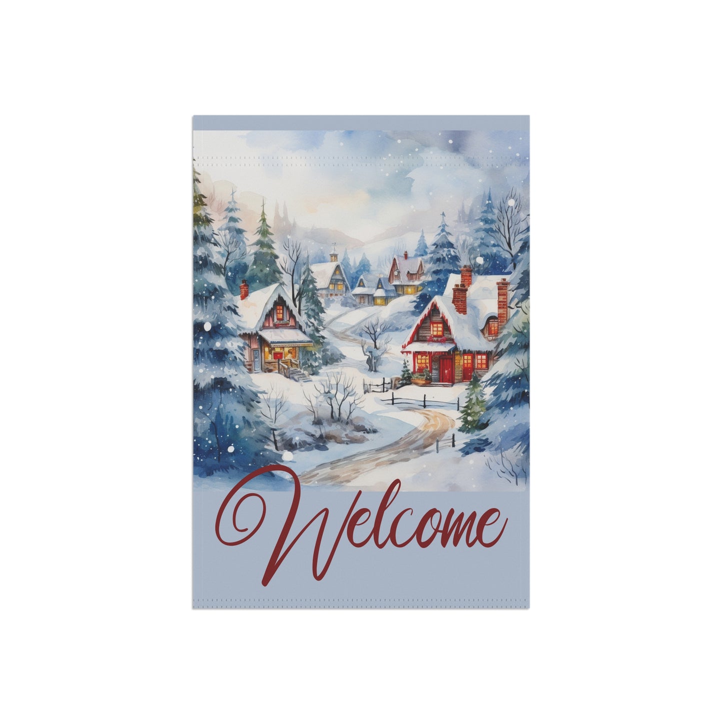 Holiday Home Welcome 2-Sided Garden & House Flag/Banner