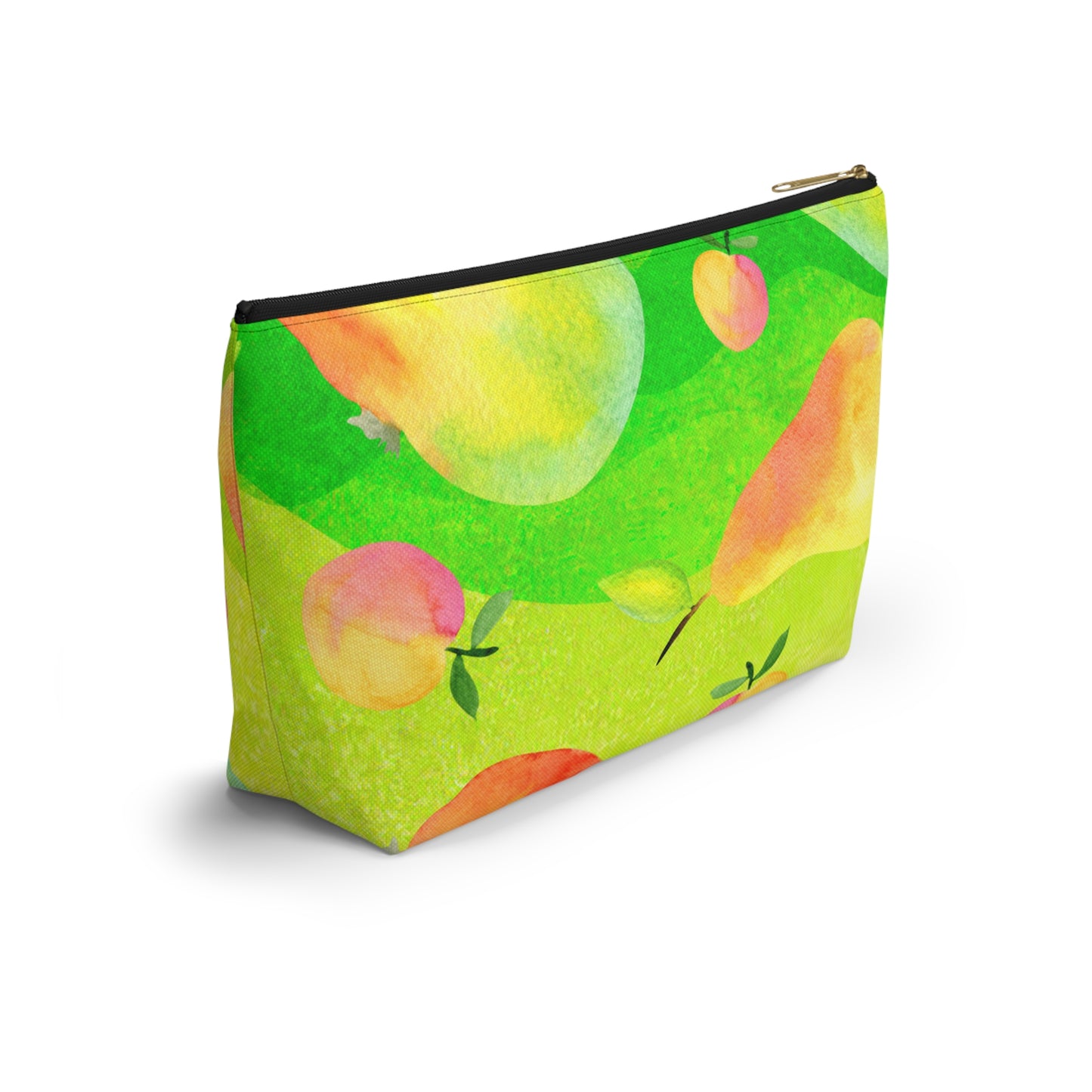 Pears & Apples Accessory Pouch w T-bottom