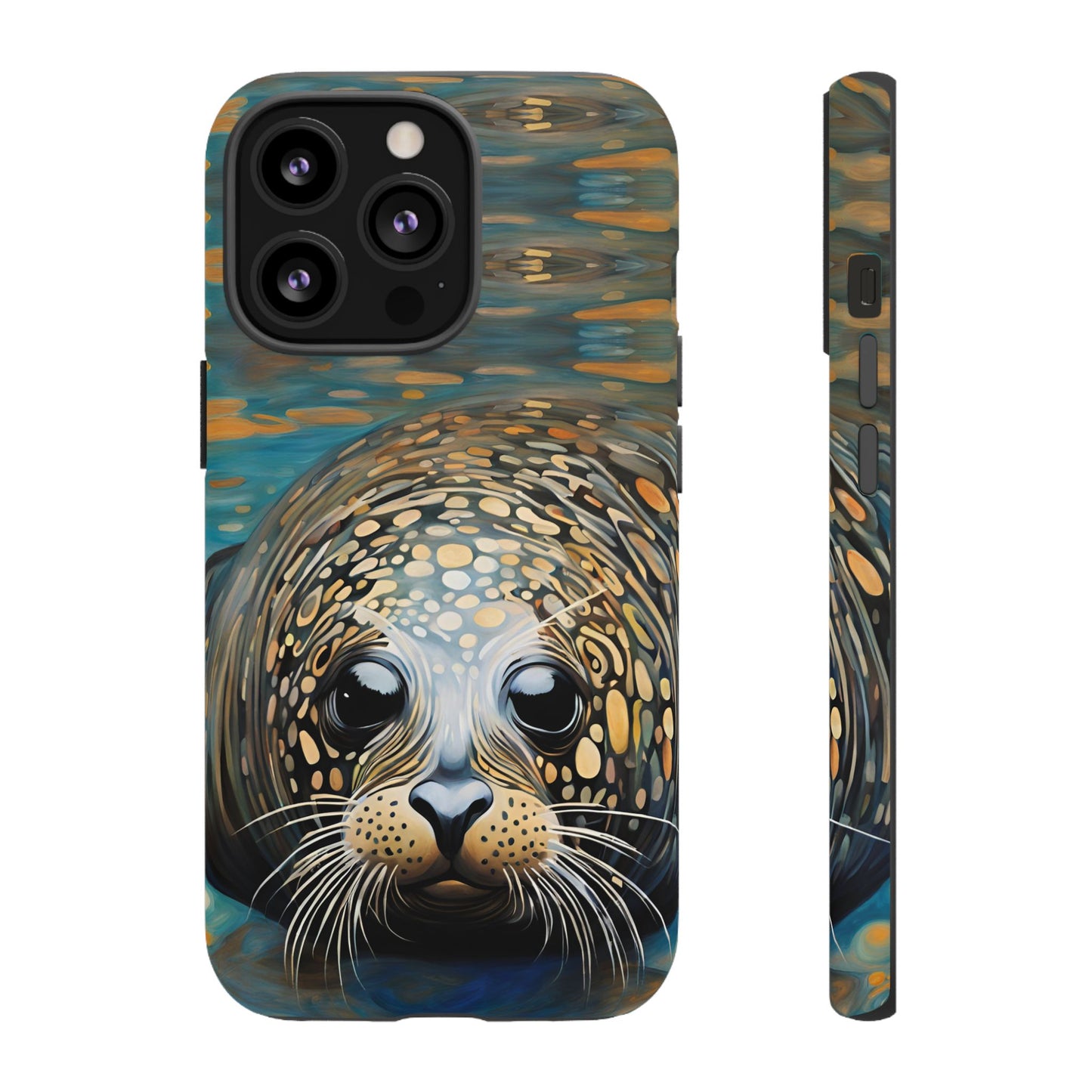 Harbor Seal Wildlife iPhone Samsung Galaxy Google Pixel Tough Cases