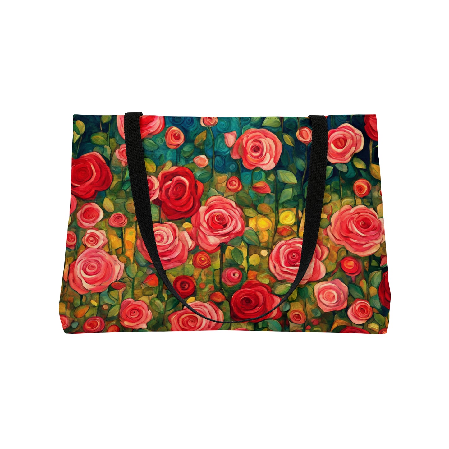 Wall of Roses Weekender Tote Bag