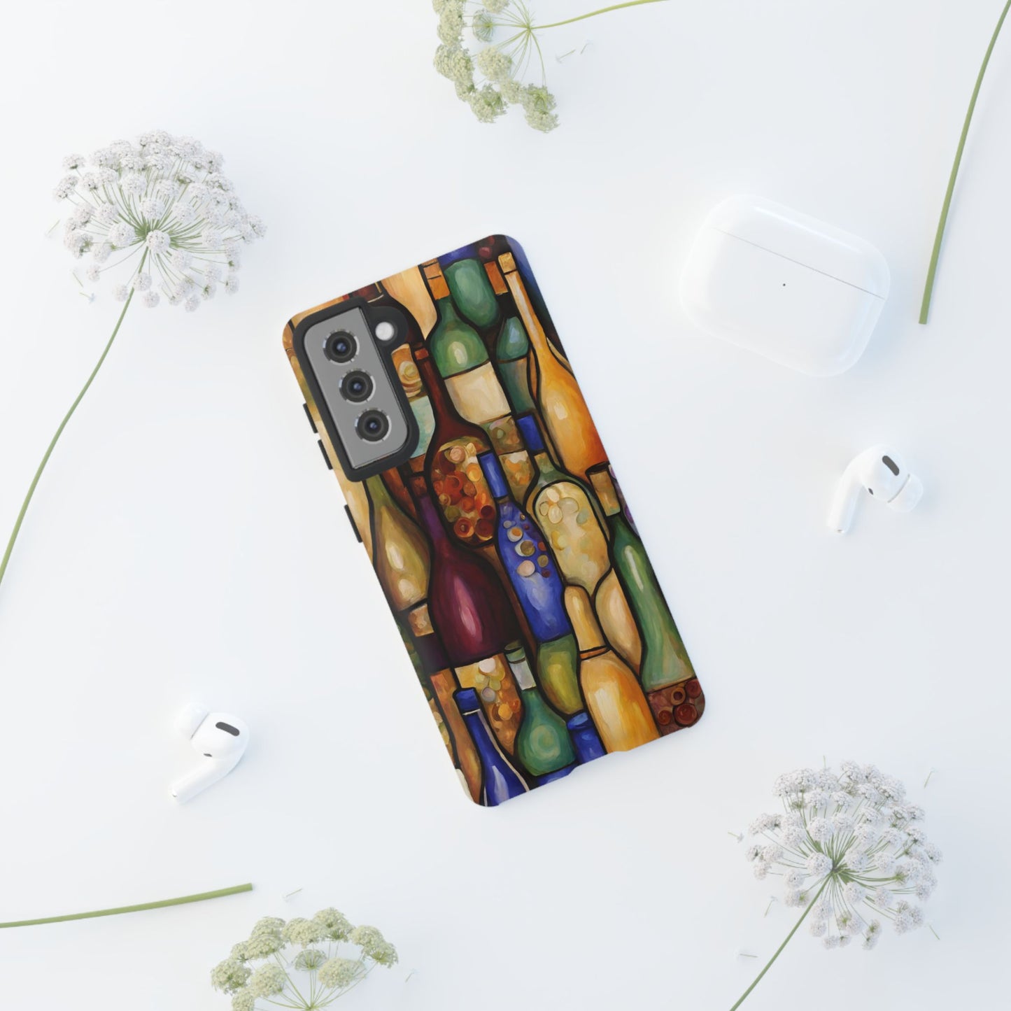 Vino Abstract iPhone Samsung Galaxy Google Pixel Tough Cases