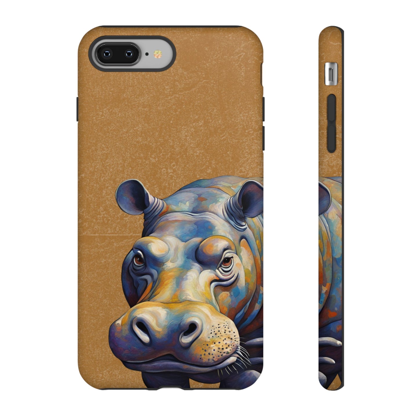 Hippo Wildlife iPhone Samsung Galaxy Google Pixel Tough Cases