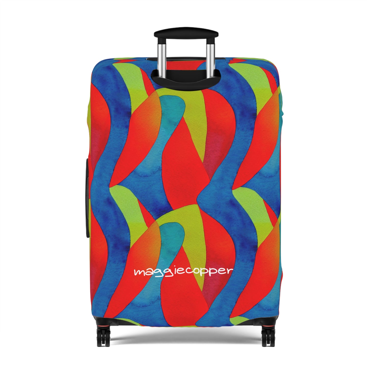 Obvious Bright Abstract Luggage Cover