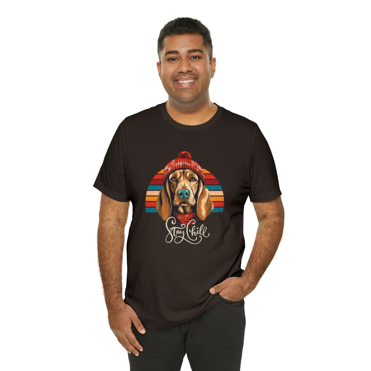 Stay Chill Bloodhound Unisex Jersey Short Sleeve Tee