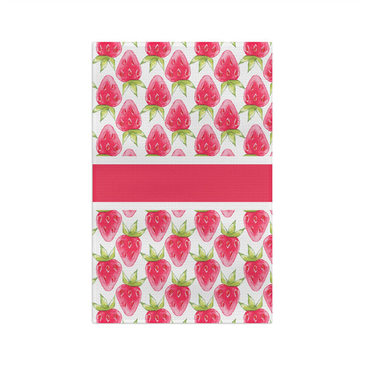 Strawberry Fields Microfiber Tea Towel