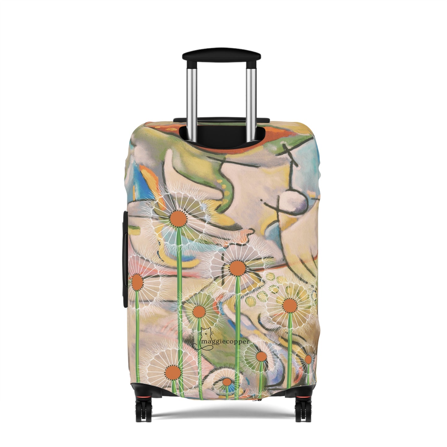 Lewiston Abstract Art Luggage Cover