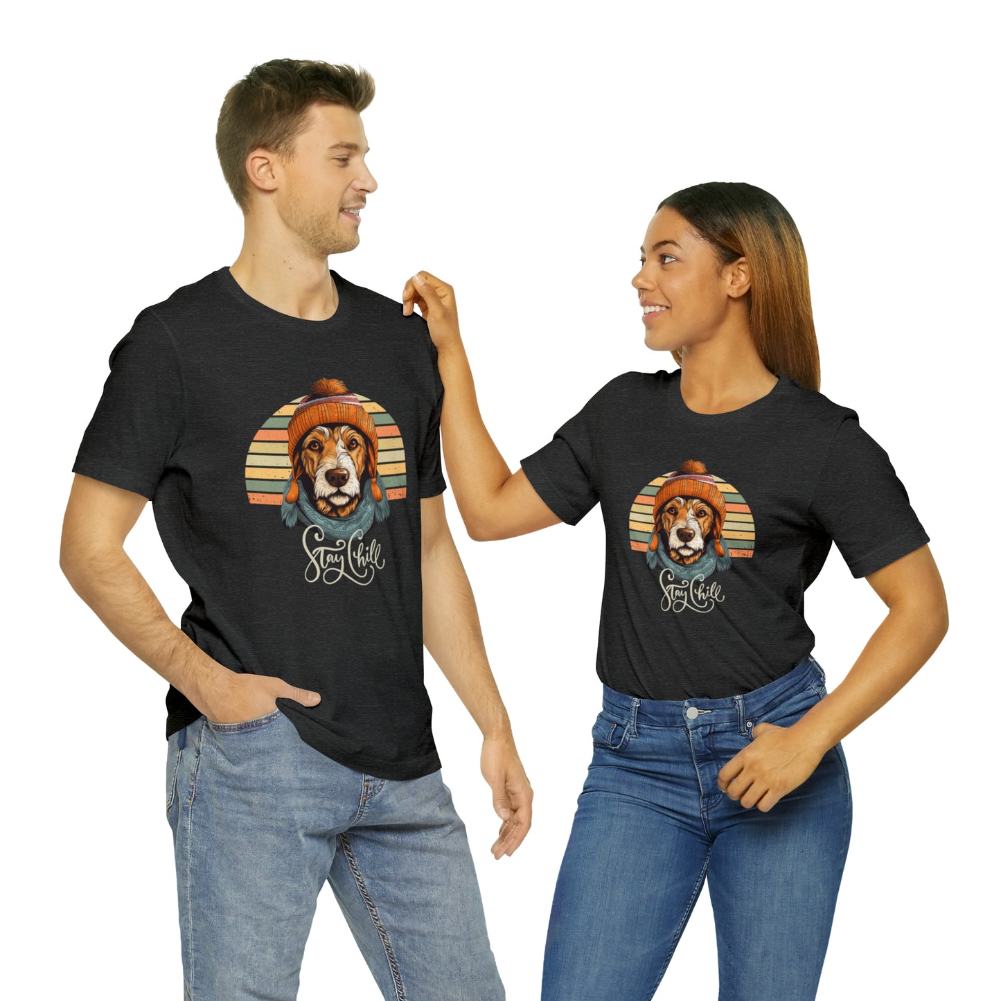 Stay Chill Airedale Terrier Unisex Jersey Short Sleeve Tee