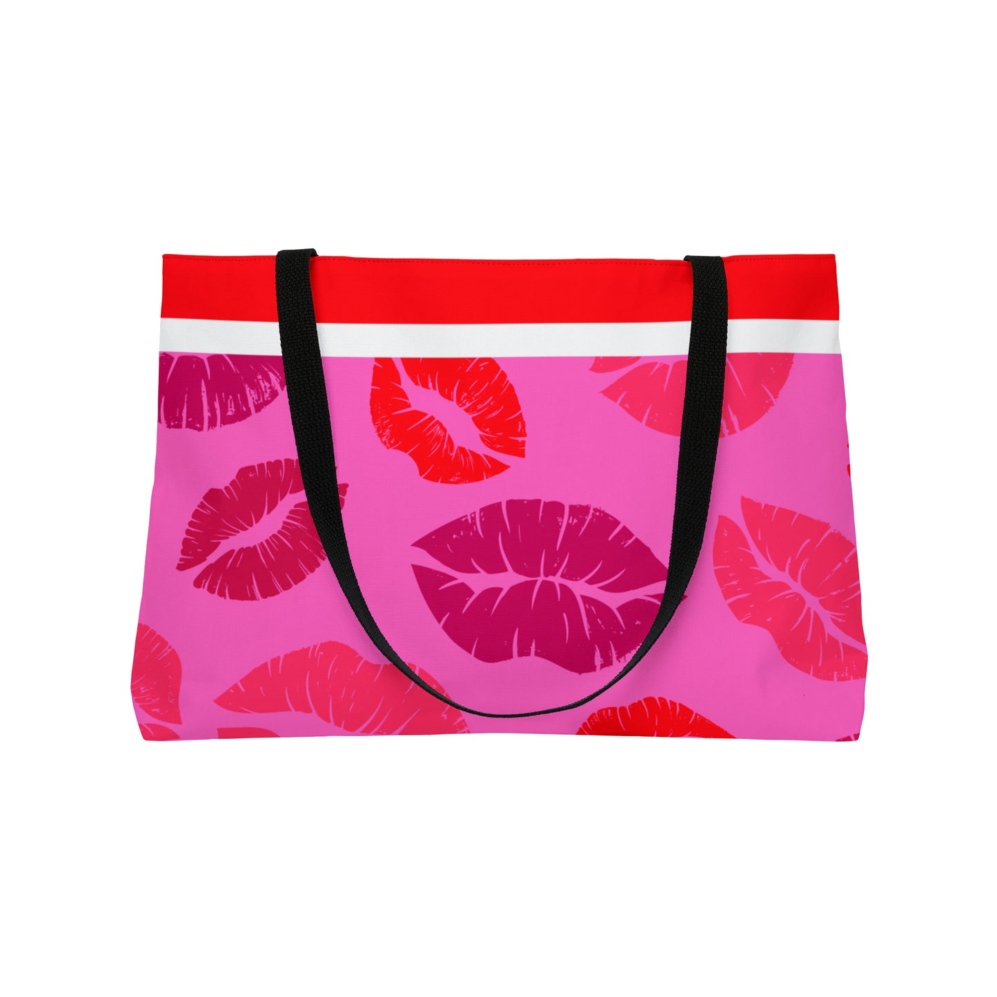 Hot Lips Weekender Tote Bag