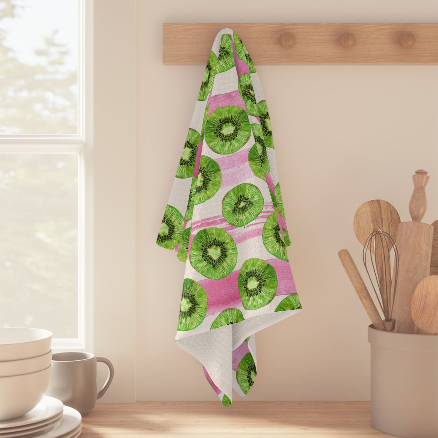 Kiwi Time Microfiber Tea Towel