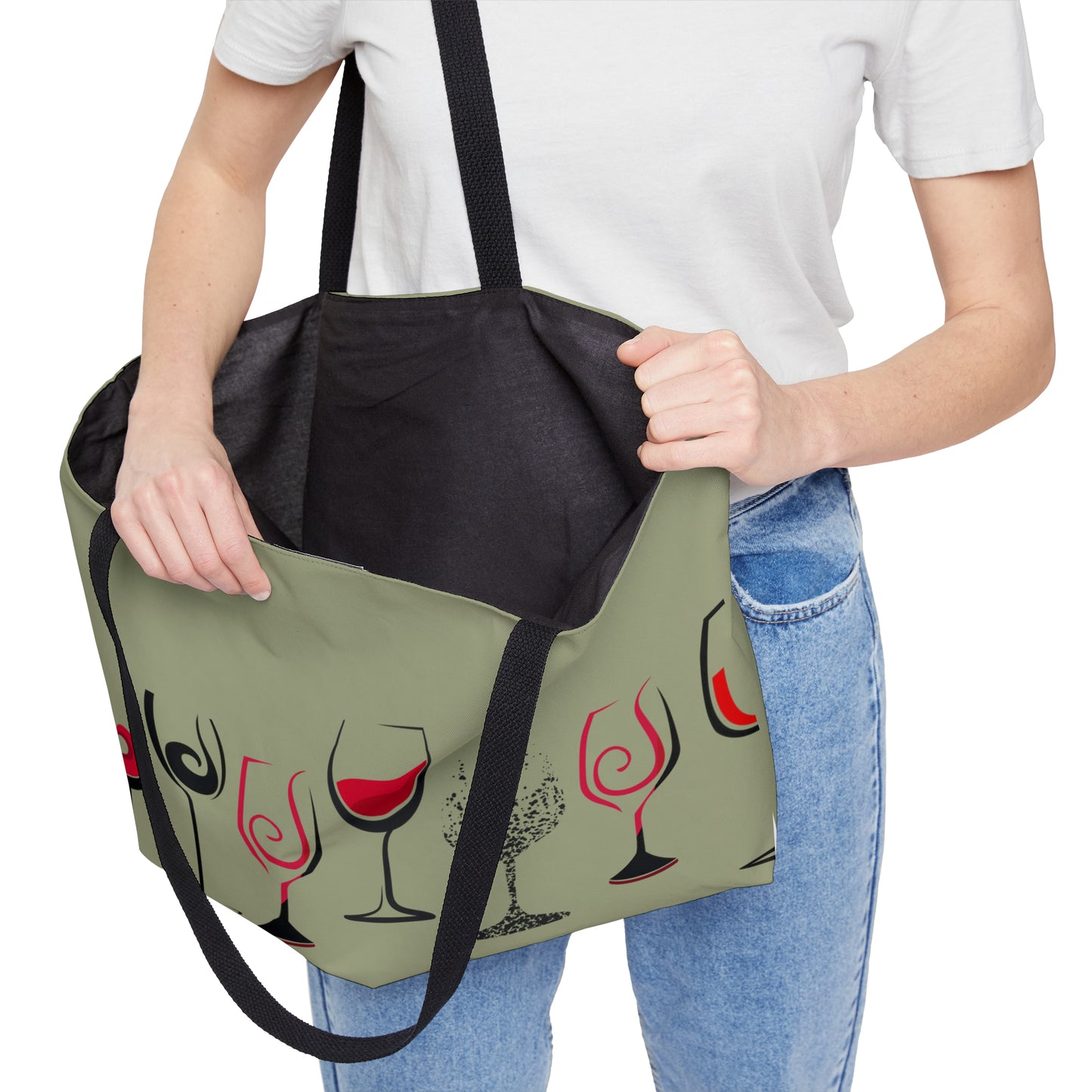 Wine Weekender Tote Bag