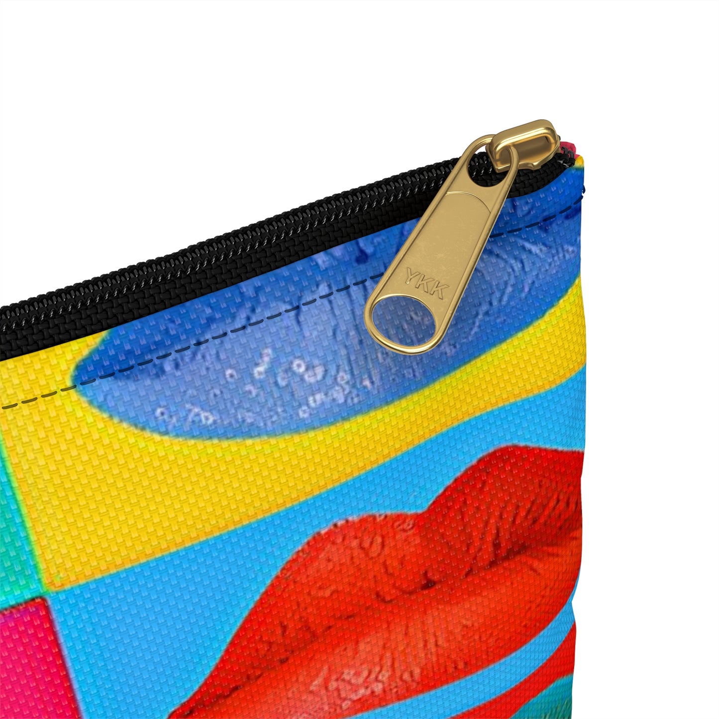 Pop Art Lips Accessory Pouch