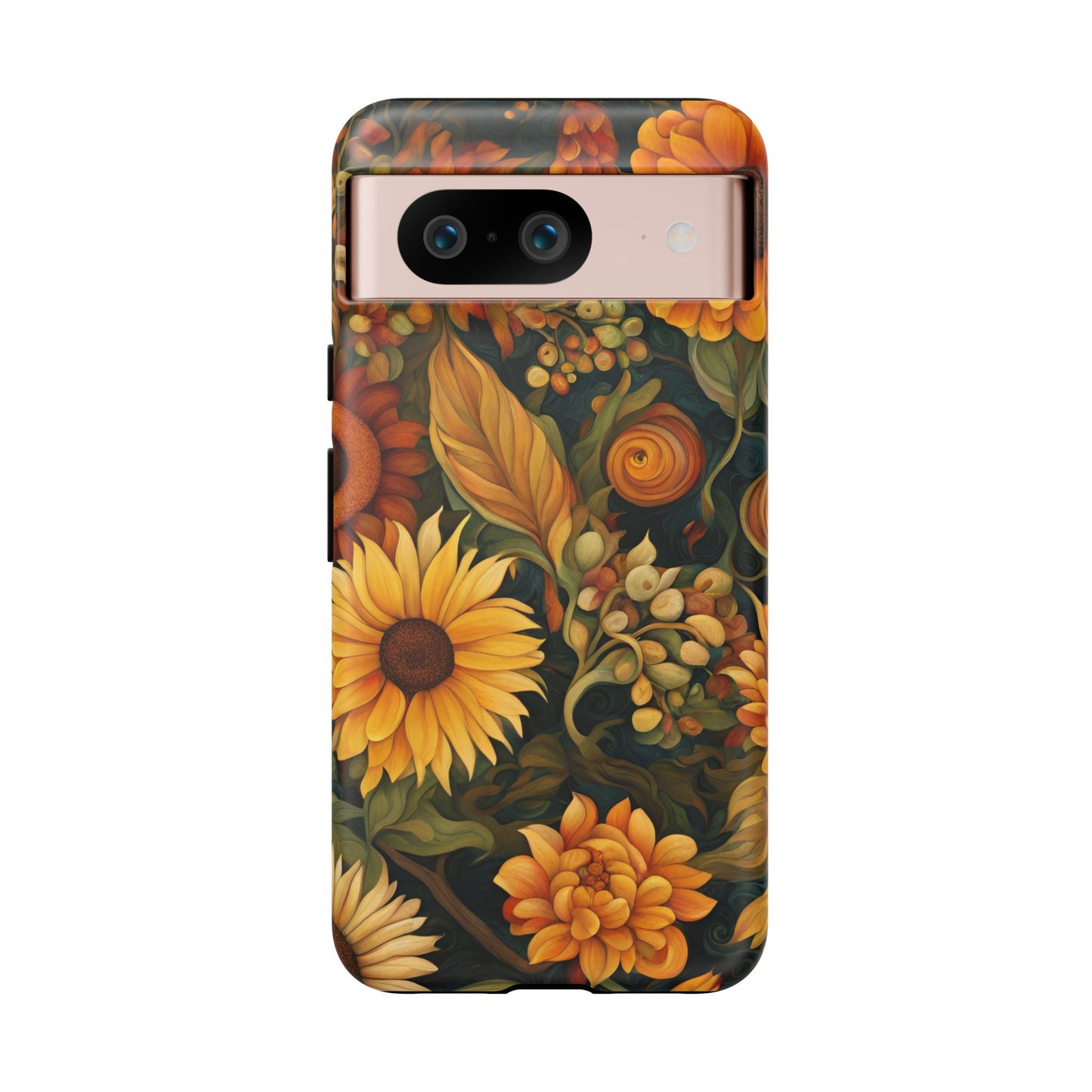 Autumn Flowers iPhone Samsung Galaxy Google Pixel Tough Cases