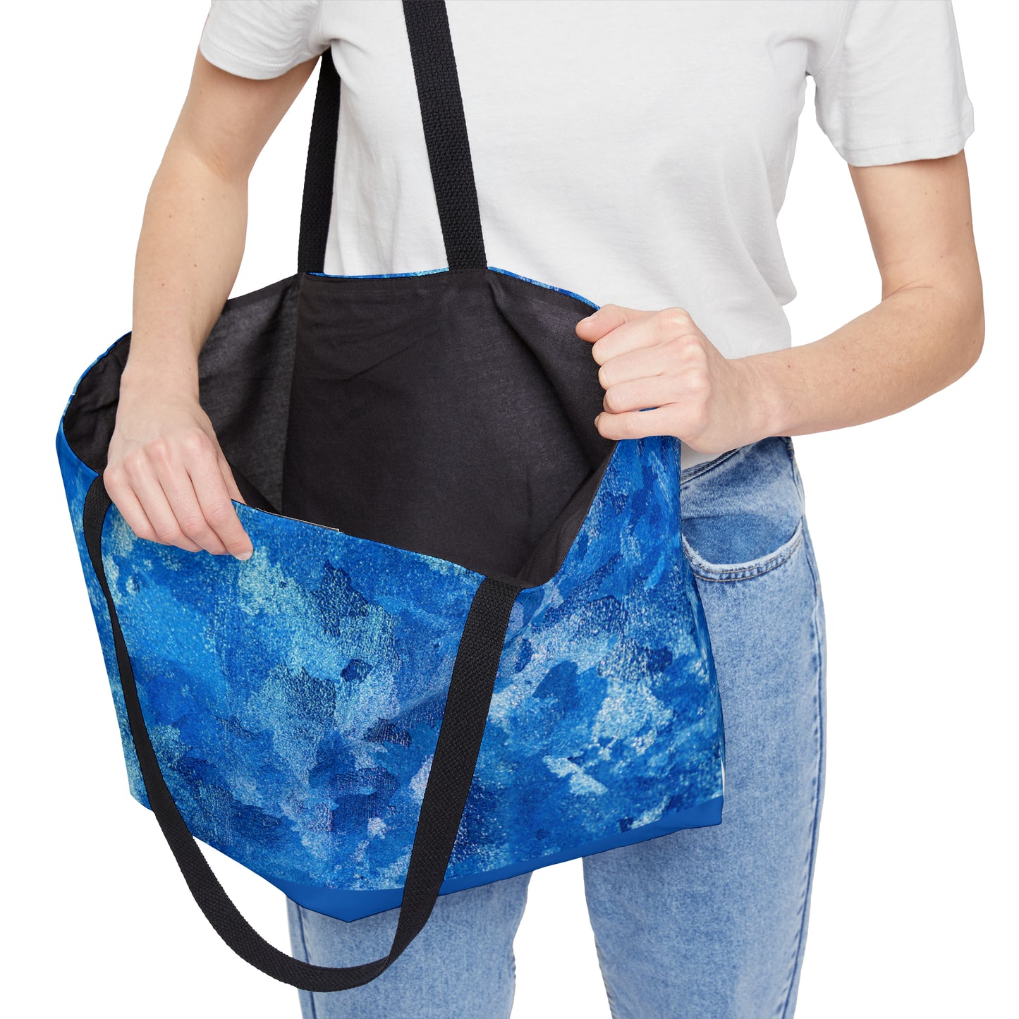 Blue Frost Weekender Tote Bag