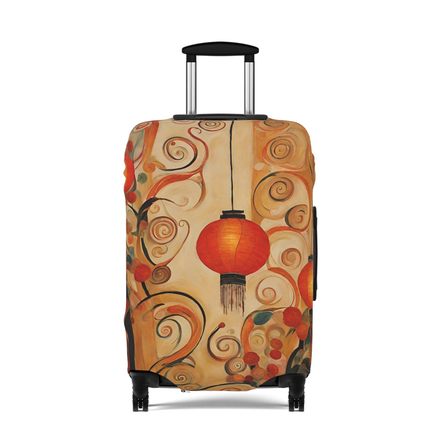 Lanterns & Swirls Luggage Cover