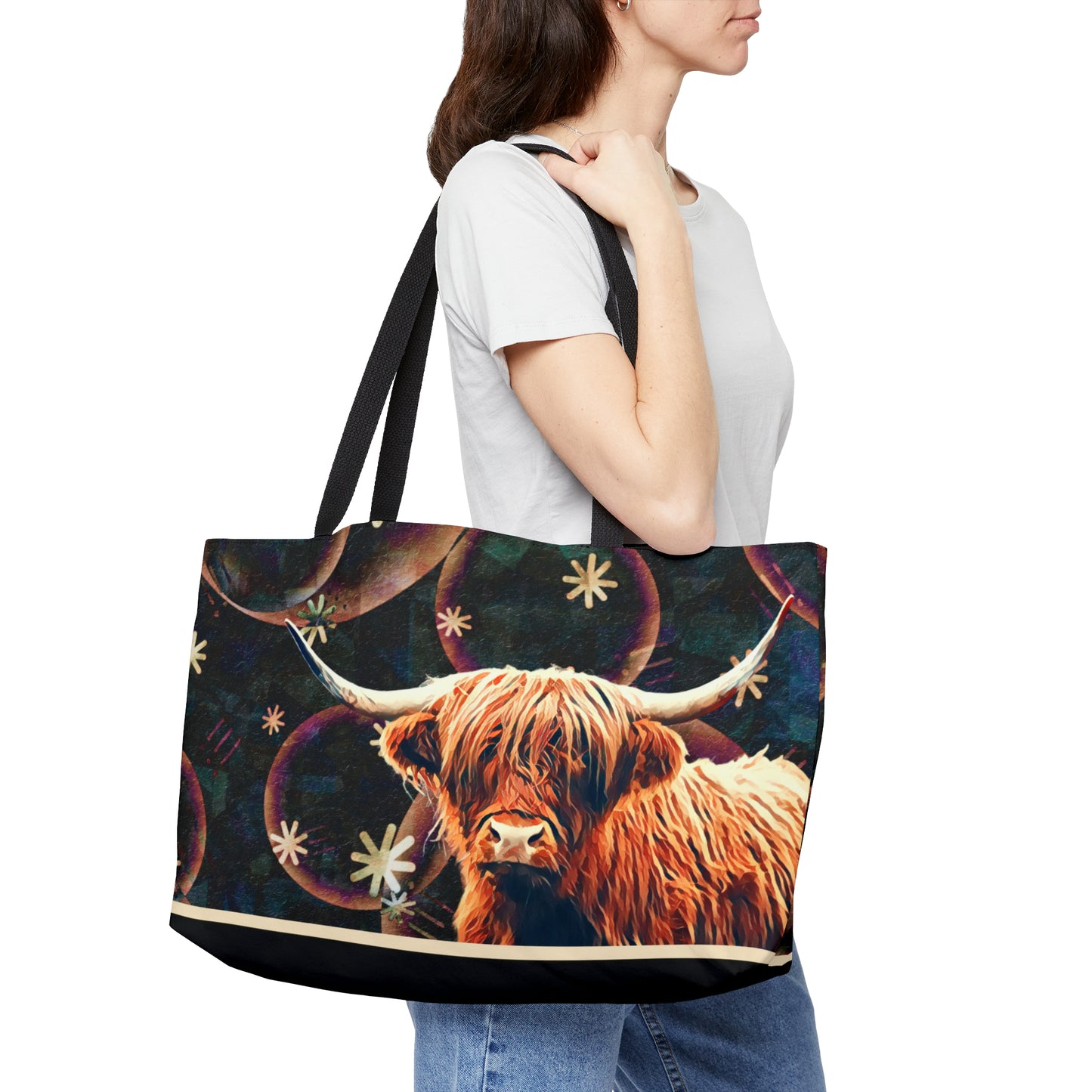 Viral Moo Weekender Tote Bag