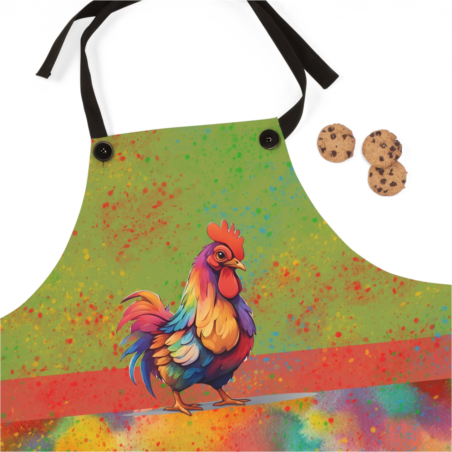 Colorful Chicken Apron