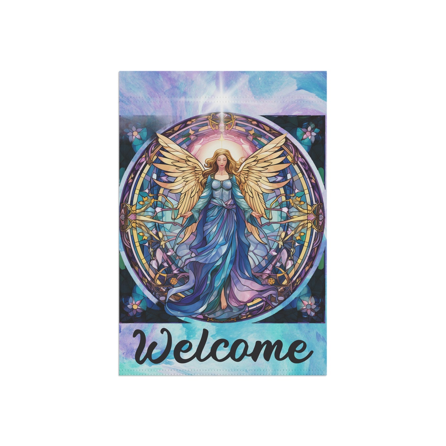 Angel Welcome 2-Sided Garden & House Banner