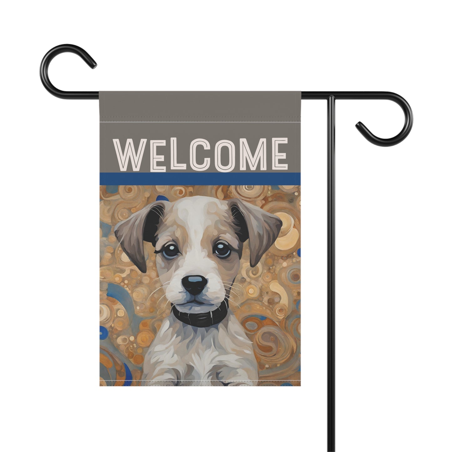 Phillip Welcome 2-Sided Garden & House Flag/Banner