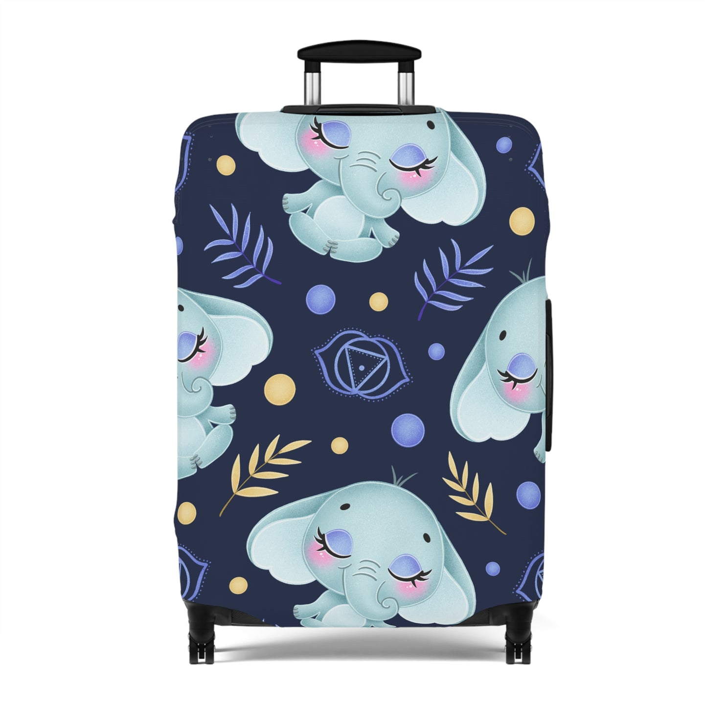 Zen Elephant Luggage Cover