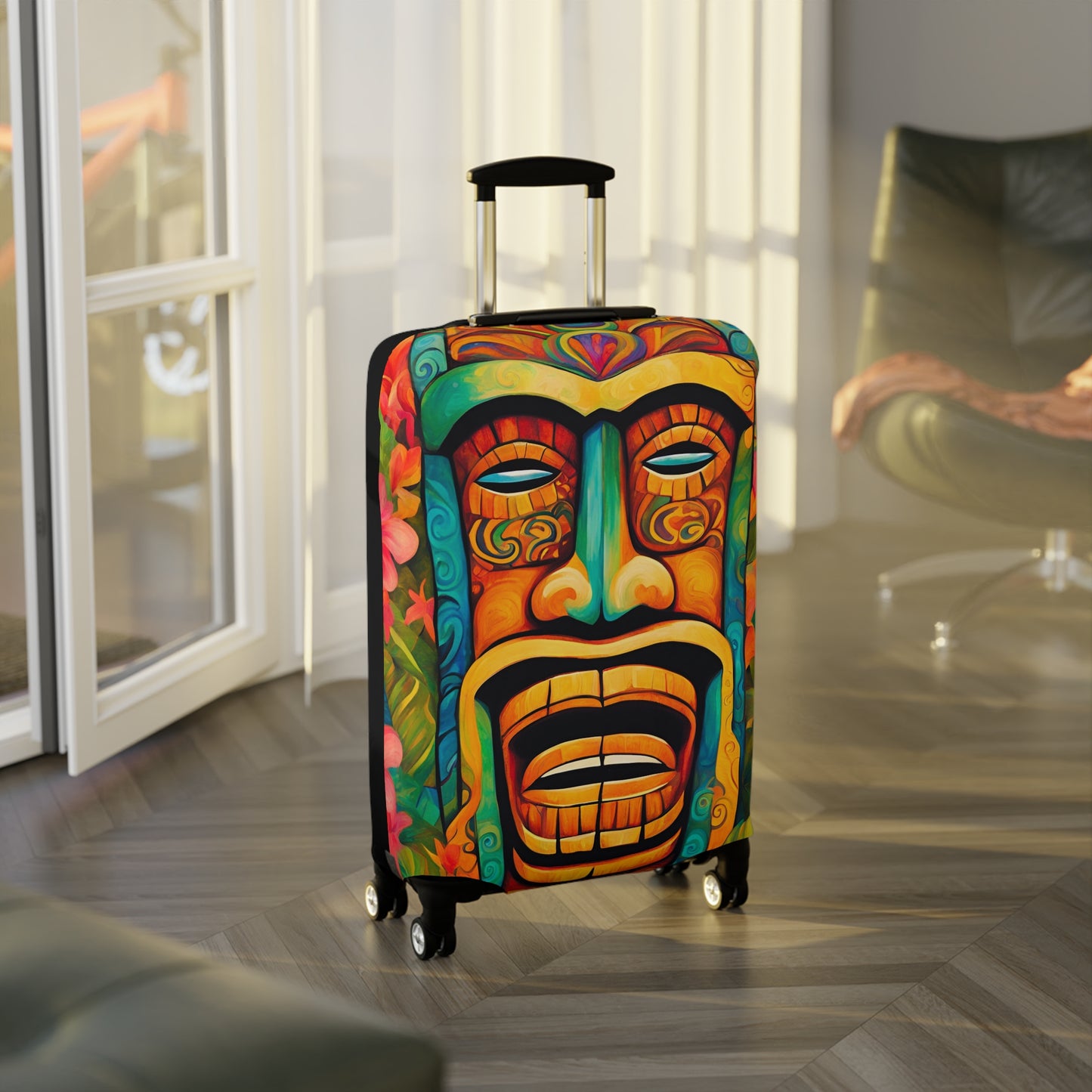 Tiki Jones Luggage Cover ONLY