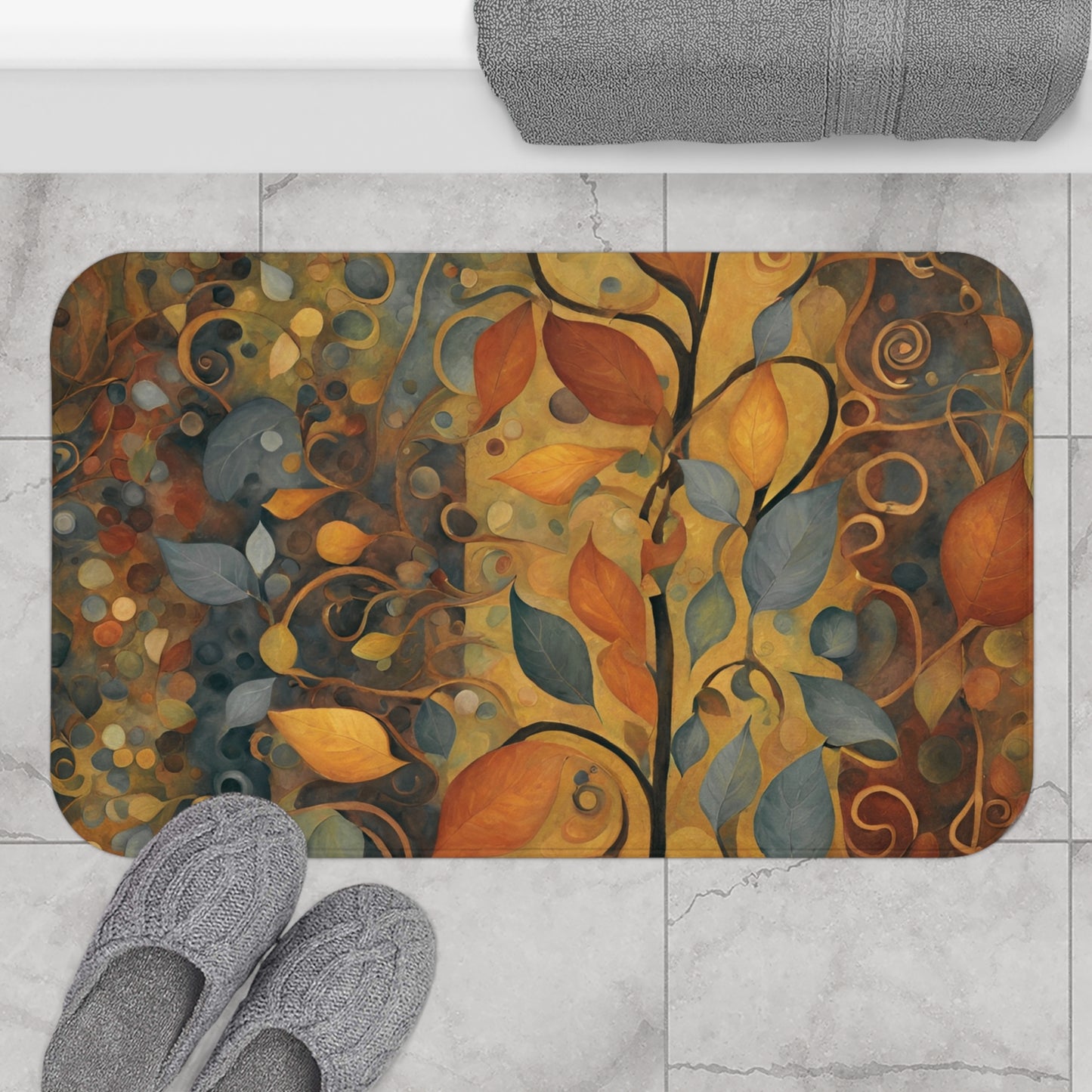 Vining Microfiber Bath Mat