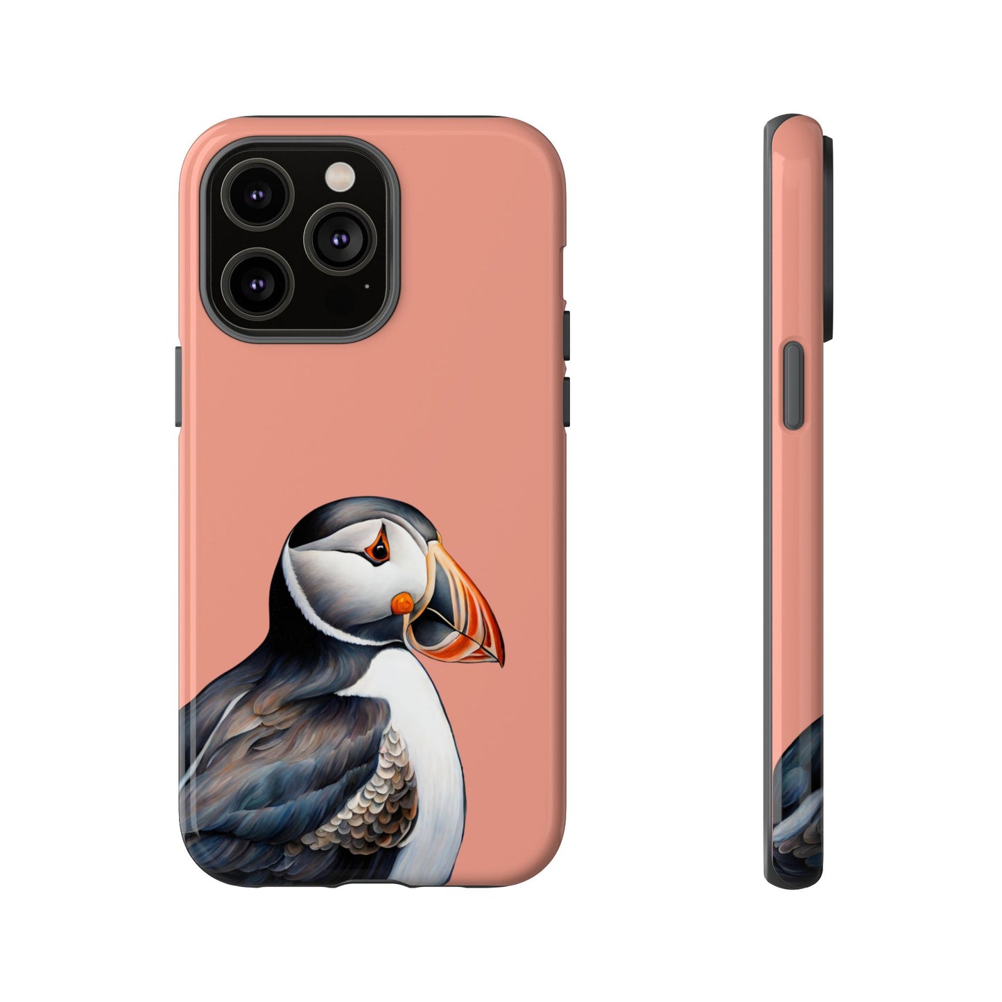 Puffin Wildlife iPhone Samsung Galaxy Google Pixel Tough Cases