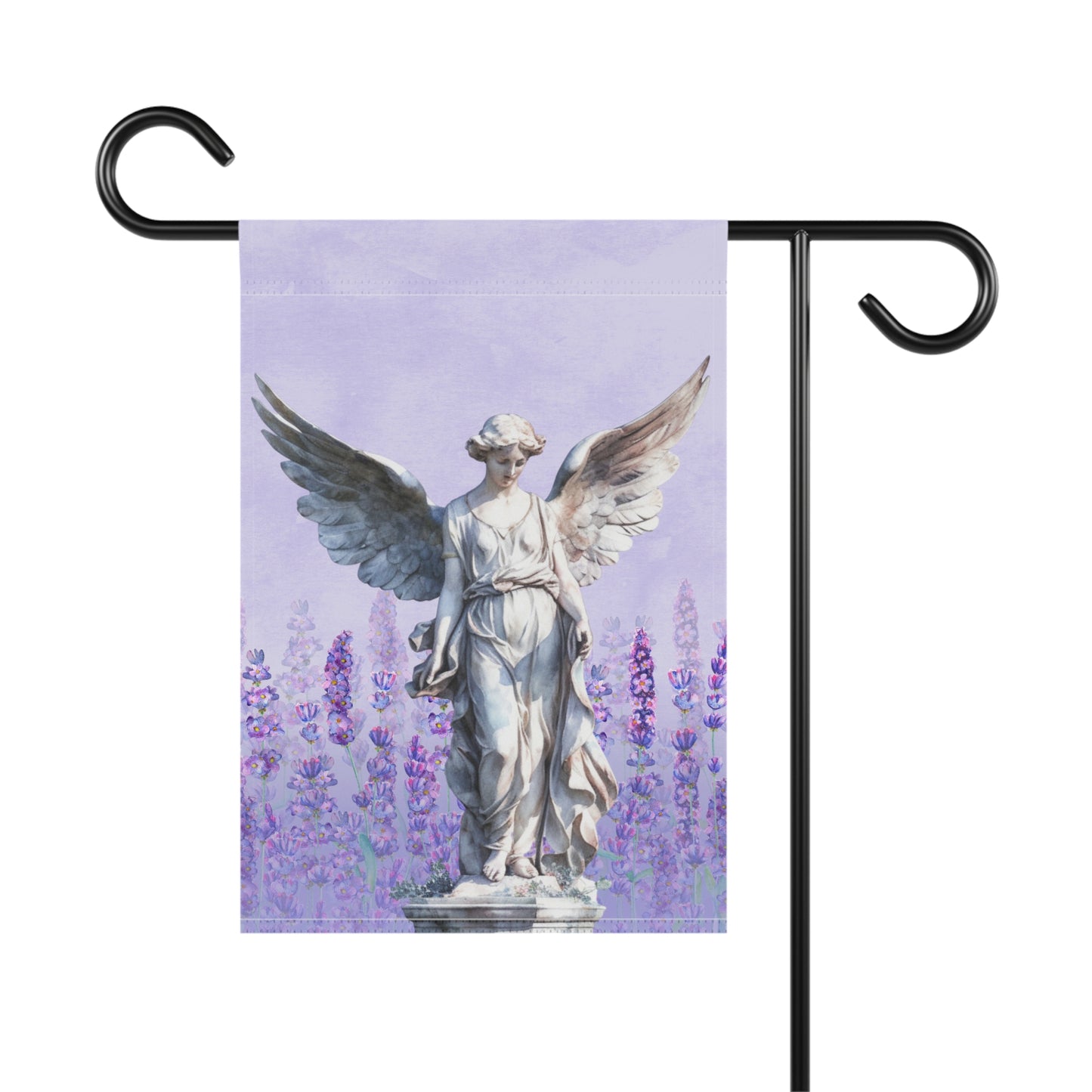 Lavender Angel 2-Sided Garden & House Banner