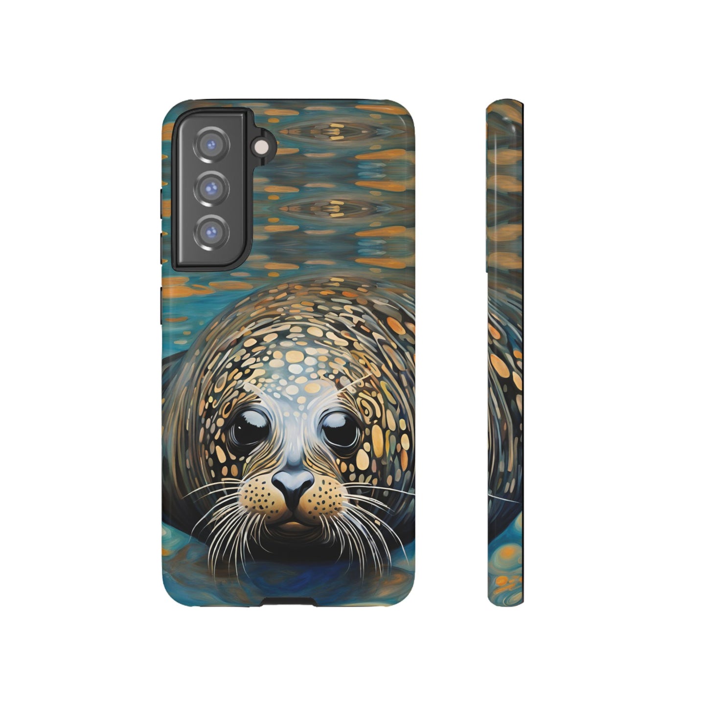 Harbor Seal Wildlife iPhone Samsung Galaxy Google Pixel Tough Cases